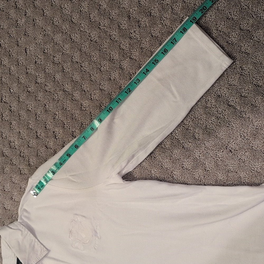 Ralph Lauren Cream Long Sleeve Polo - Picture 9 of 13